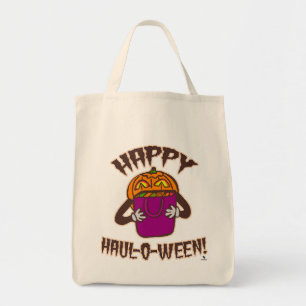 Lycklig Haul-o-ween Roligt Halloween Shopping Humo Tygkasse