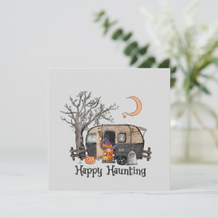 Lycklig Haunting Halloween Camper Spooky Witch