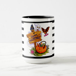 Lycklig Haunting Mugg