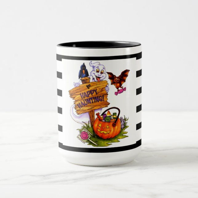 Lycklig Haunting Mugg (Center)