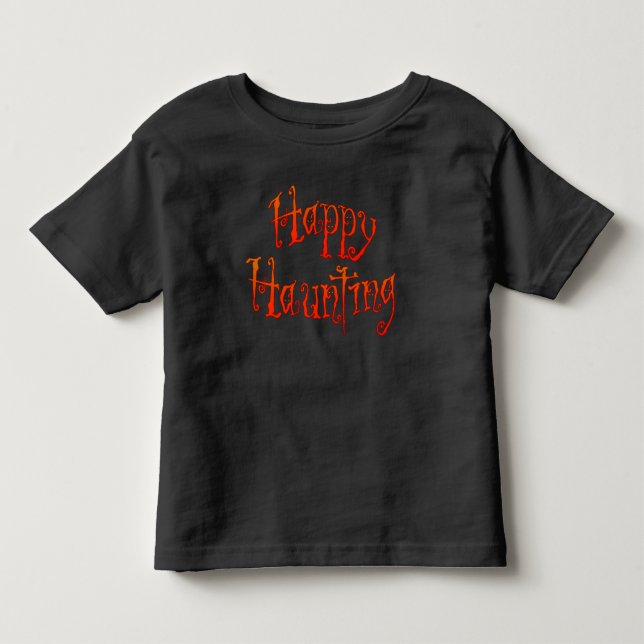 Lycklig Haunting Tee (Framsida)