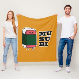 Lycklig Hawaiian Musubi Sushi Nori Fleecefilt