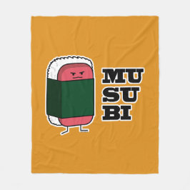 Lycklig Hawaiian Musubi Sushi Nori Fleecefilt