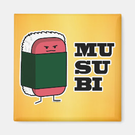 Lycklig Hawaiian Musubi Sushi Nori Magnet