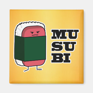Lycklig Hawaiian Musubi Sushi Nori Magnet
