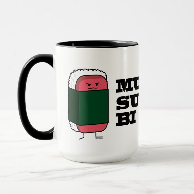 Lycklig Hawaiian Musubi Sushi Nori Mugg (Vänster)