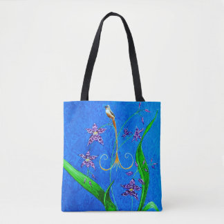 Lycklig Hawaiian Orchid Bird Tygkasse