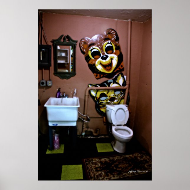 Lycklig Head Poster (Framsidan)