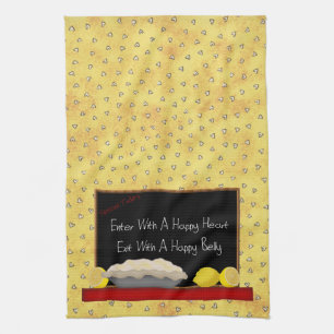 Lycklig Heart Lycklig Belly Kitchen Towel Kökshandduk