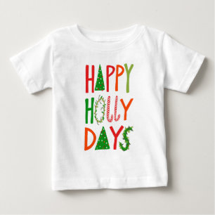LYCKLIG HELA DAGARNA Söta Helgdag Julafton jul T Shirt