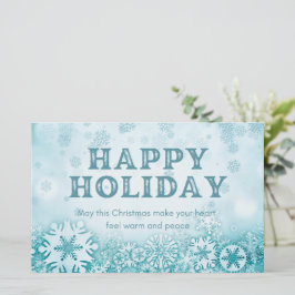 Lycklig Helgdag Brevpapper