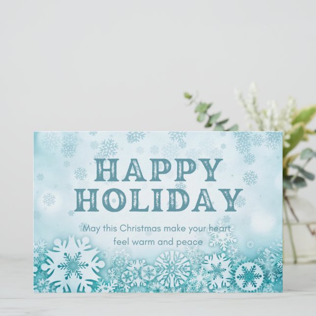 Lycklig Helgdag Brevpapper (Stående Fram)