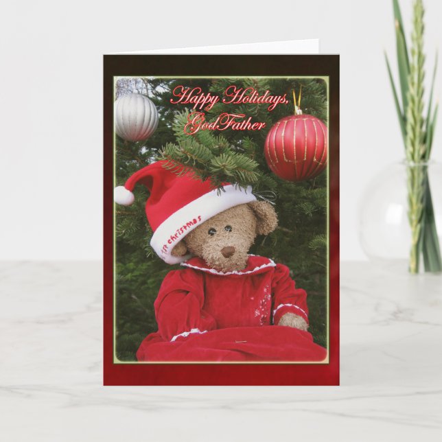 Lycklig Helgdag, Gud, fader II Helgkort (Framsida)