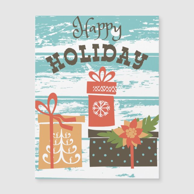 Lycklig Helgdag, Helgdag Presenter (Framsida)