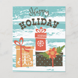 Lycklig Helgdag, Helgdag Presenter Flygblad