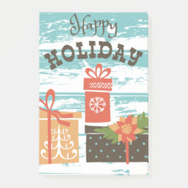 Lycklig Helgdag, Helgdag Presenter Post-it Block