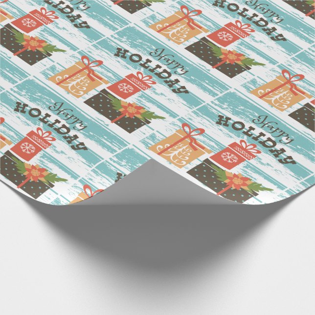 Lycklig Helgdag, Helgdag Presenter Presentpapper (Hörn)