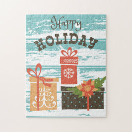 Lycklig Helgdag, Helgdag Presenter Pussel