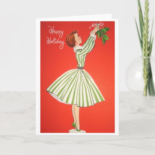 Lycklig helgdag! helgkort (Framsida)