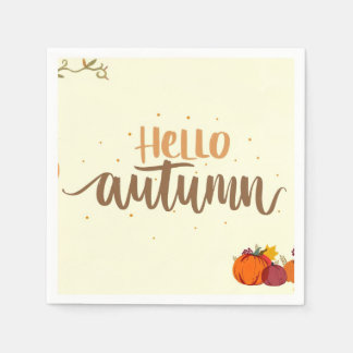 Lycklig Helgdag Napkins Pappersservett