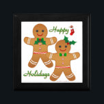 Lycklig Helgdag Pepparkaksgubbe Boy Girl Smyckeskrin<br><div class="desc">Du tittar på Lee Hiller-designsamlingen av Hem- och Office Decor,  Apparel,  Gifts and Collectibles. Utformningen omfattar Lee Hiller Photography och Mixed Media Digital Art Collection. Du kan visa hennes naturfotografi på http://HikeOurPlanet.com/ och följa hennes vandrande blogg i Hett Vår nationalpark.</div>