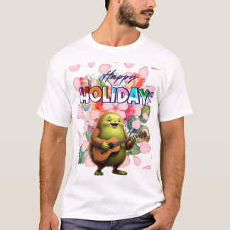 Lycklig helgdag t shirt
