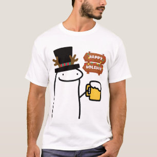 Lycklig Helgdag T Shirt