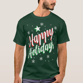 Lycklig Helgdag T Shirt