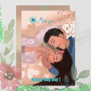 Lycklig-helgdagen Julkort