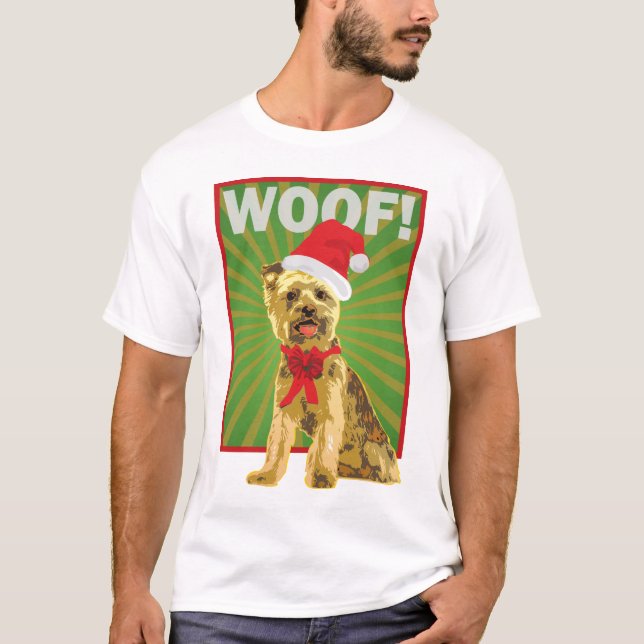 Lycklig helgdagYorkie hund Tröja (Framsida)