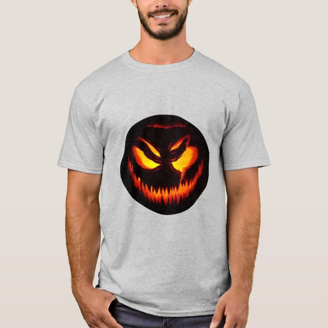 Lycklig helloween t shirt (Framsida)