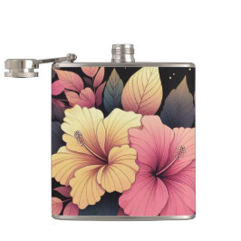 Lycklig Hibiscus Fickplunta