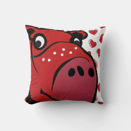 Lycklig Hippo Kudde