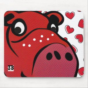 Lycklig Hippo Musmatta