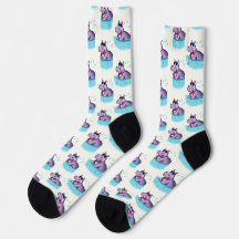 Lycklig Hippo Socks