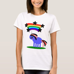 Lycklig Hippy Rainbow Unicorn Tröja