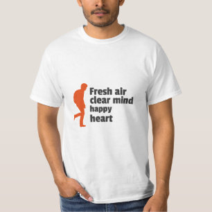 Lycklig hjärta i luft t shirt