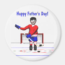 Lycklig Hockey Fars dag