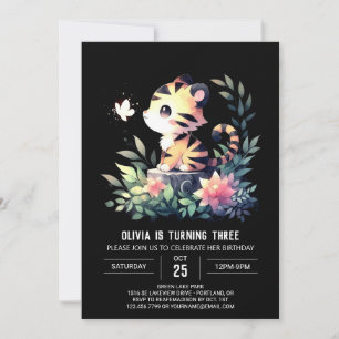 Lycklig-högtidliga högtidliga födelsedag inbjudningar