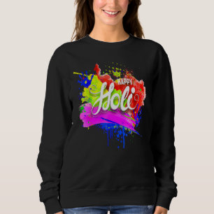 Lycklig Holi 2022 India Färg Vår Festival Hindu T Shirt