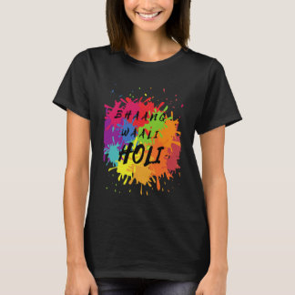 Lycklig Holi Festival India Färg Hindu Indian Kids T Shirt