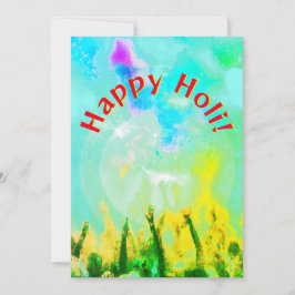 Lycklig Holi Julkort