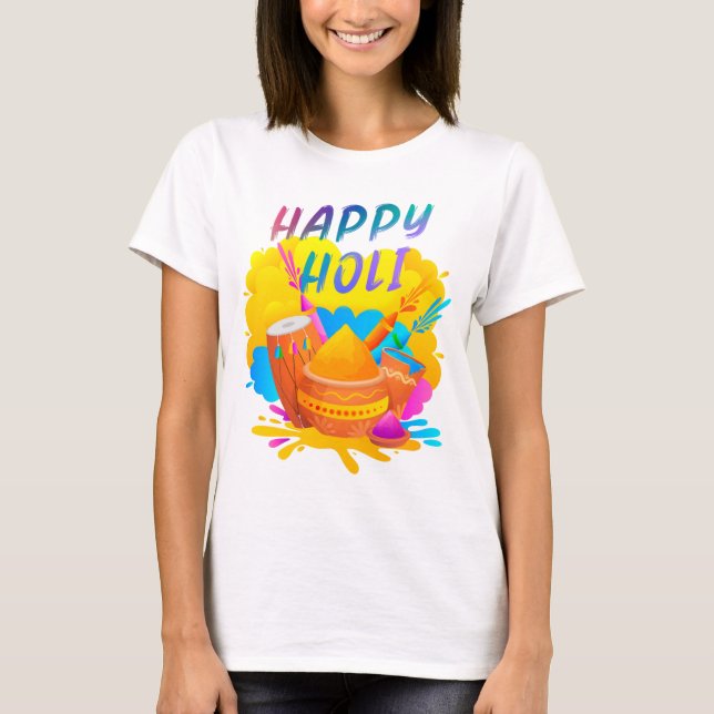 LYCKLIG HOLI T-Shirt (Framsida)
