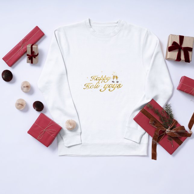 Lycklig Holi-Yays! Festive Firande Design T Shirt (Skapare uppladdad)