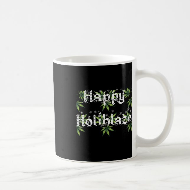 Lycklig Holiblaze Jul Kaffemugg (Höger)