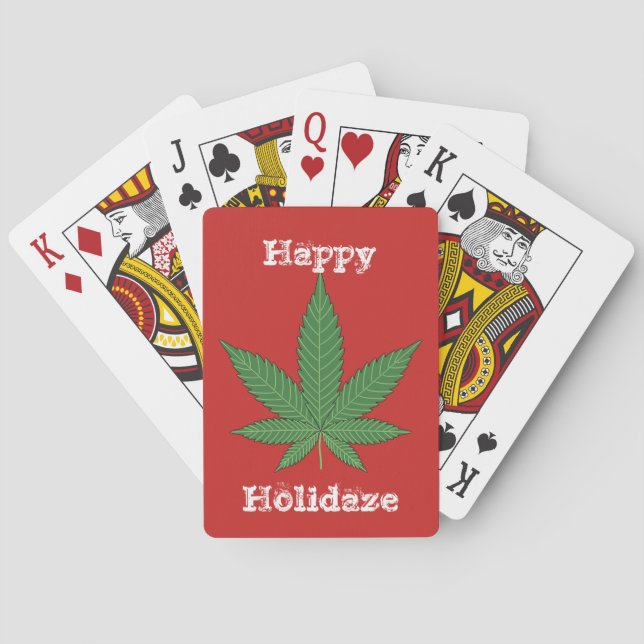 Lycklig Holidaze Casinokort (Baksidan)