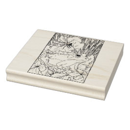 Lycklig Hollow Frog Stämpel