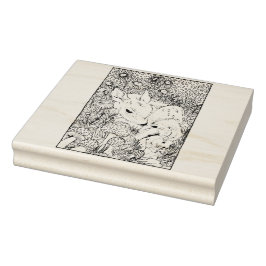 Lycklig Hollow Hjort Stämpel