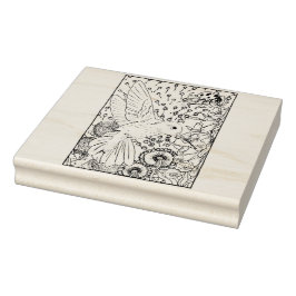 Lycklig Hollow Hummingbird Stämpel