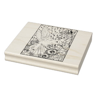 Lycklig Hollow Hummingbird Stämpel